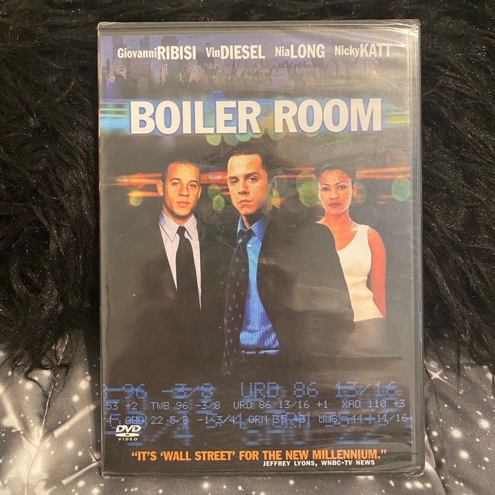 NWT - (⭐️ 3/$5 ⭐️) Boiler Room DVD. Used DVD. In perfect condition.